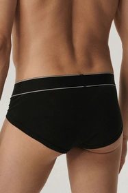 Atlantic BMP-1581 Majtki slipy, czarny