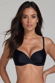 Vivisence 3209 Kostium kąpielowy biustonosz usztywniany, czarny