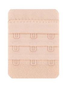 Julimex BA-03 3-rzędowy Akcesoria do biustonosza przedłużacz obwodu, beż