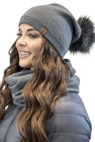 Vivisence 70105 Nakrycie głowy czapka, grafitowy