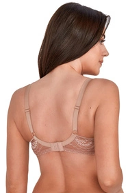 Gaia 1183 Irene Biustonosz push-up, mokka