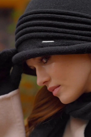 Vivisence 7045 Nakrycie głowy kapelusz, czarny