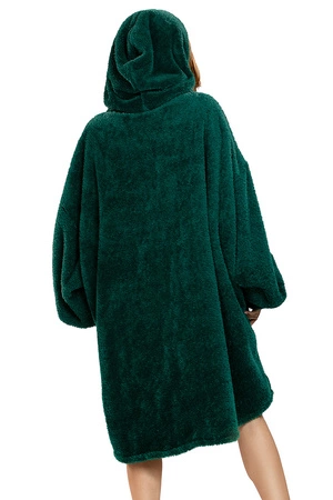 Vivisence 5028 Nocna szlafrok, butelkowa zieleń