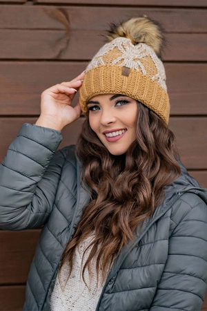 Vivisence 7029 Nakrycie głowy czapka, beżowy