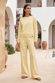 Vivisence 9004 Bluza nierozpinana, bananowy