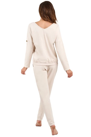 Italian Fashion Karina dł.r. dł.sp. Dres homewear, beżowy