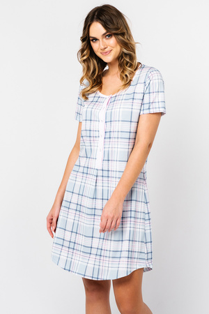 Italian Fashion Allison kr.r. Nocna koszula, druk/b��kit