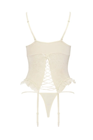 Avanua Bianca corset Gorset sexy, ecru