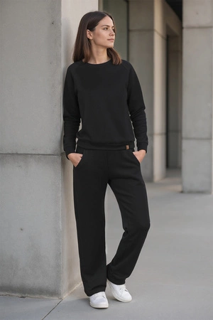 Vivisence 9205kmpl Komplet bluza+spodnie, czarny