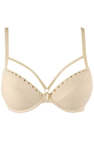 Axami V-10341 Biustonosz push-up, beżowy