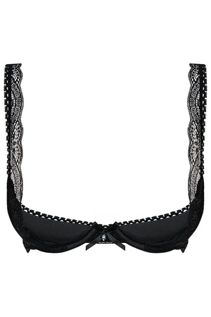 Obsessive Miamor half-bra Biustonosz półbiustonosz, czarny