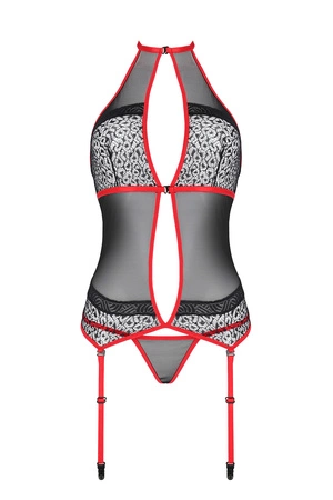 Passion Satara corset Gorset sexy, red