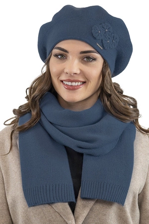 Vivisence 7006 Nakrycie głowy beret, niebieski