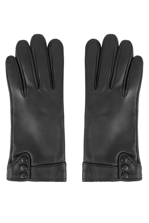 Vivisence 7211 Rękawiczki skórzane, black