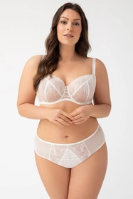 Gorsenia K784 Diya Majtki figi, kremowy