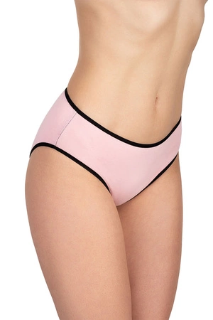 Vivisence 4016 3-pack Majtki figi, gumka czarna: róż