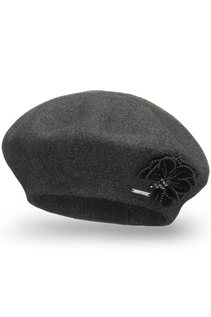 Vivisence 7036 Nakrycie głowy beret, ciemnoszary