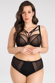 Gorsenia K824 Just Black Biustonosz miękki, czarny