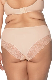 Bella Misteria 41-85 Koronkowa Wariacja Majtki figi, beżowy