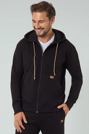 Italian Fashion Darwin dł.r. Bluza rozpinana, czarny