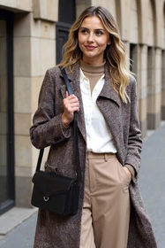 Vivisence T0003 Torebka na ramię, czarny