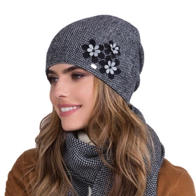 Kamea Lusi Nakrycie głowy czapka, czarny