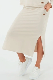 Italian Fashion Stella maxi Spódnica dresowa, beż