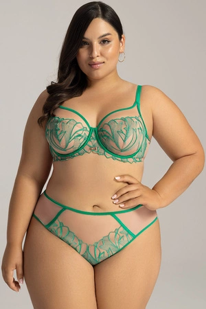 Ava 2161 Moss Maxi Biustonosz miękki, green