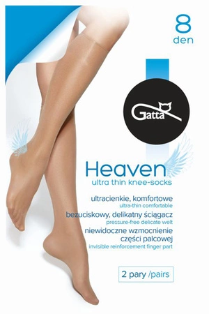 Gatta Heaven Wyrób pończoszniczy podkolanówki, natural