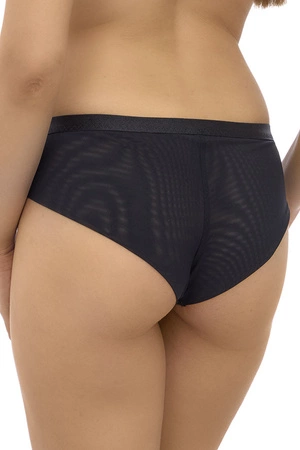 Lupo 2513 Majtki brazyliany, czarno-beżowy