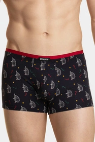 Atlantic 2GMH-020 2-pack Majtki bokserki, granatowy/zielony