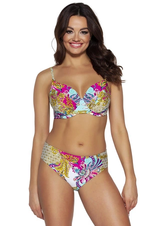 Ava SK-172 Kostium kąpielowy biustonosz usztywniany, turquoise paisley