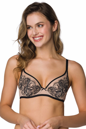 Mat 3804/2 Frances Biustonosz mi�kki, be�-czarny