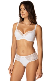 Róża Saraja Majtki figi, biały