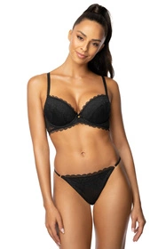 Mat 0198/11/2 Estelle Biustonosz push-up, czarny