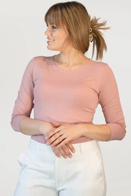 Babell Manati r.3/4 Bluzka klasyczna, różowy