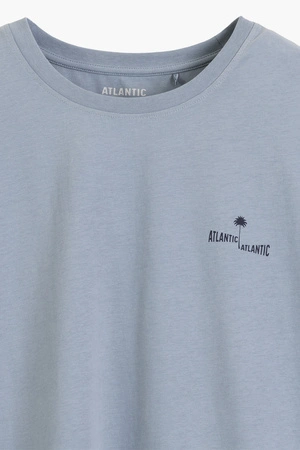 Atlantic NMP-399 Nocna piżama, niebieski/denim