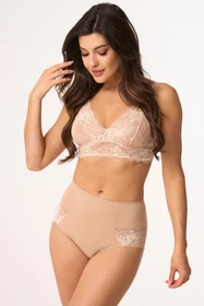 Babell BBL 203 Majtki wysokie figi, beige