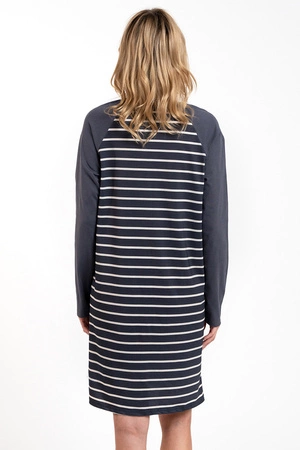 Italian Fashion Oda dł.r. Nocna koszula, druk/grafit