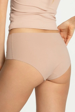 Julimex MOOD Maxi Majtki wysokie figi, beżowy