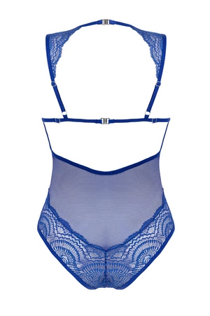 Obsessive Giselia teddy Body sexy, niebieski
