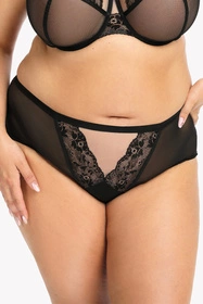 Gaia 1100P Carmen Majtki figi, czarno-różowy