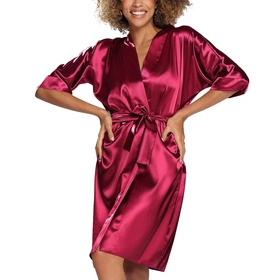 Dkaren 100 Nocna peniuar, bordo