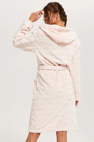 Italian Fashion Drina dł.r. Nocna szlafrok, róż