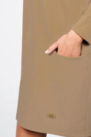 Italian Fashion Karina tunika kr.r. Sukienka klasyczna, camel