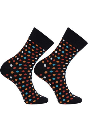 Moraj CML400-026 Skarpety za kostkę, patt 3-black/groszki