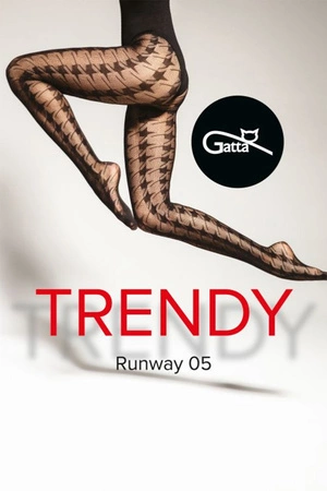Gatta Runway 05 Wyrób pończoszniczy rajstopy, nero