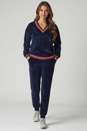 Vivisence 9201kmpl Komplet bluza+spodnie, granatowy