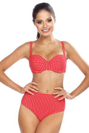 Lorin L2430/2 Kostium k�pielowy dwucz�ciowy, pomara�czowy