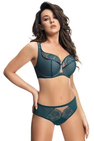 Gorsenia K647 Alicante Biustonosz półusztywniany, zielony